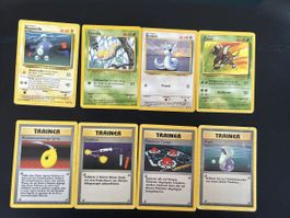 Diverse Pokemon Karten für Sammler und Nostalgiker