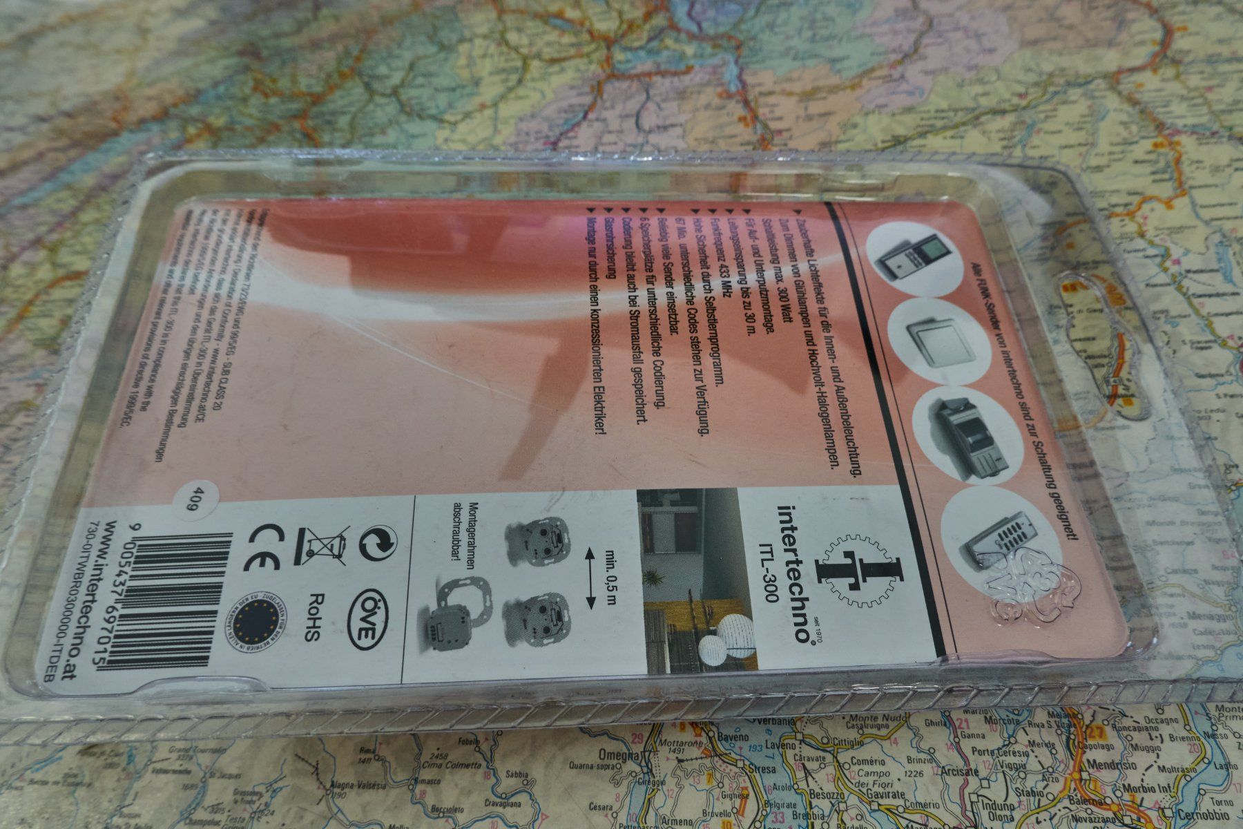 Interruttori: 5 Stück Funk Dimmer Intertechno – Usato da Ipsach venduto da NormanR 4