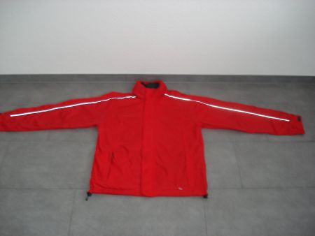 Herren Outdoor Regenjacke Gr. 52 Farbe rot