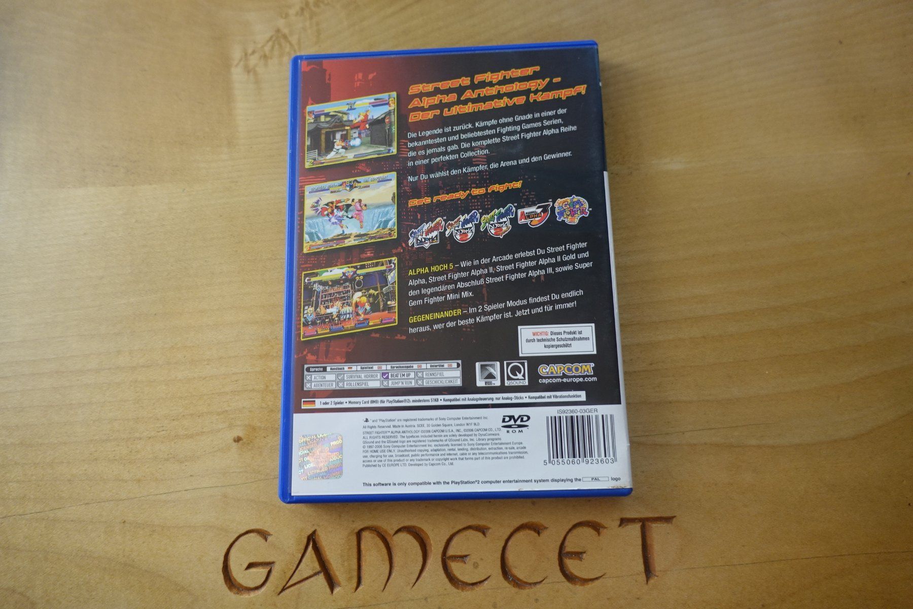 Capcom Giochi: Street Fighter Alpha Anthology – Usato da Steinach venduto da Gamecet 3