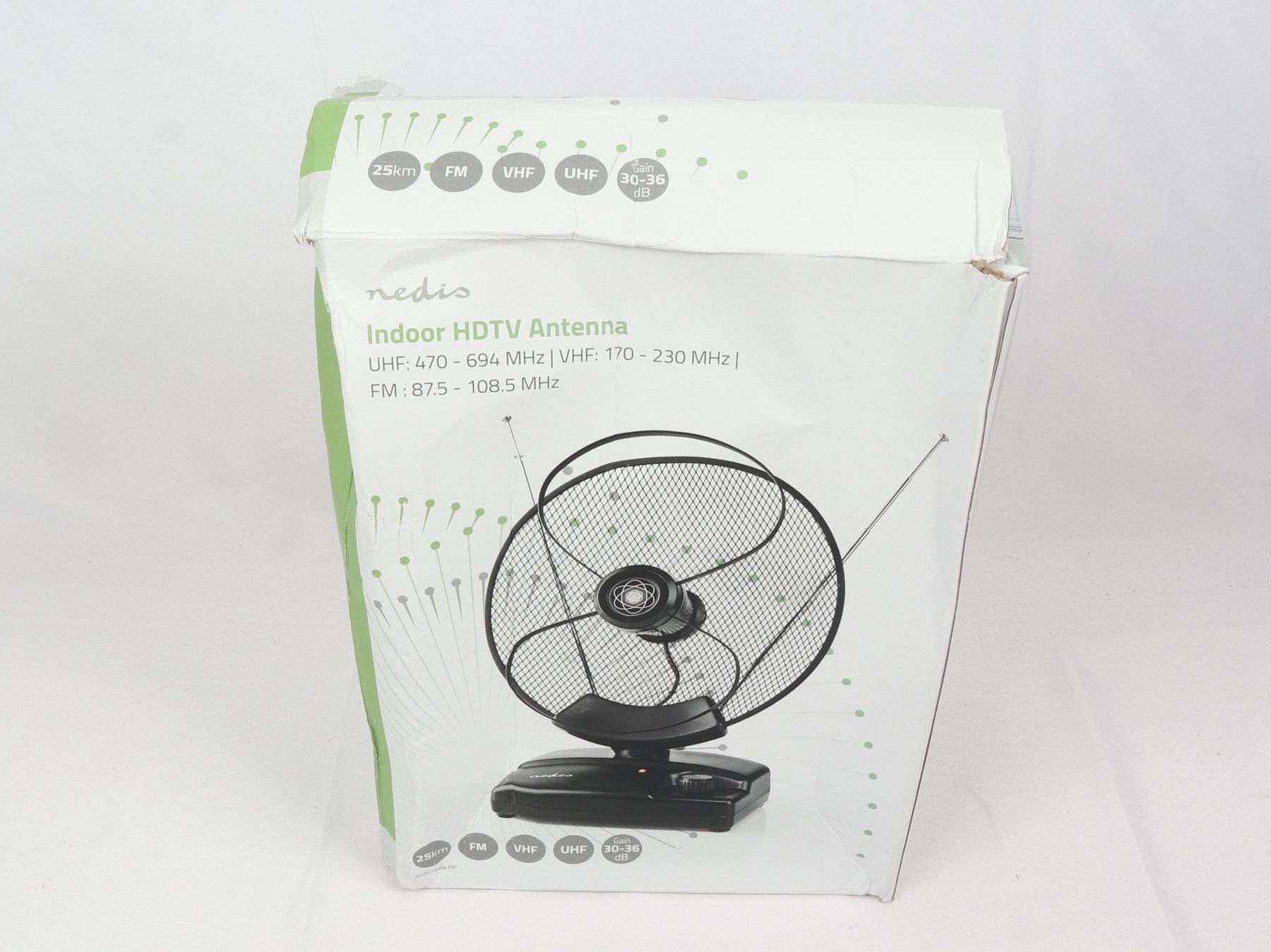 Radiocomunicazione: NEDIS Indoor HDTV Antenne – Nuovo (secondo la descrizione) da Steinen venduto da Restwert_Steinen 7