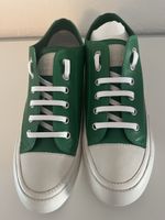 Sneakers, low, grün-weiss, Candice Cooper, neu