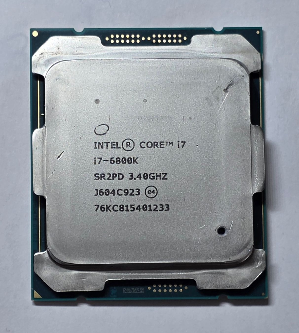 Intel Elektronikbauteile: Intel Core i7-6800k CPU Prozessor Sockel 2011-3 – Gebraucht aus Mels von Zeppelin08