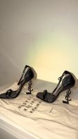 Saint Laurent Opyum Heels -Schwarz - Grösse 37.5