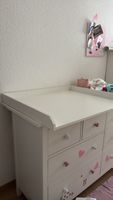 Wickelaufsatz Kommode weiss guter Zustand