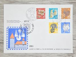 CL17 Enveloppe + Timbre Suisse 1965