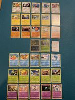 Pokemon Sammelkarten, Set 30 Stk. + 2 Holo von 2021, EN