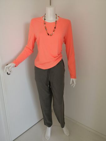 🤩ACTIVE BY TCHIBO LANGARM SPROT T-SHIRT ORANGE