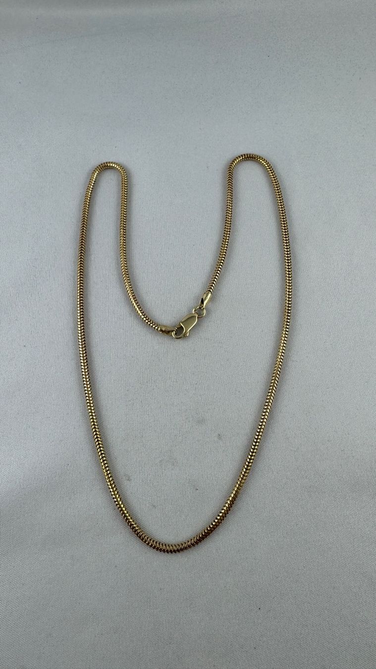 Catenine: Halskette in 585 Gold / 14 Karat – Usato da kreuzlingen venduto da fantasy_schmuck
