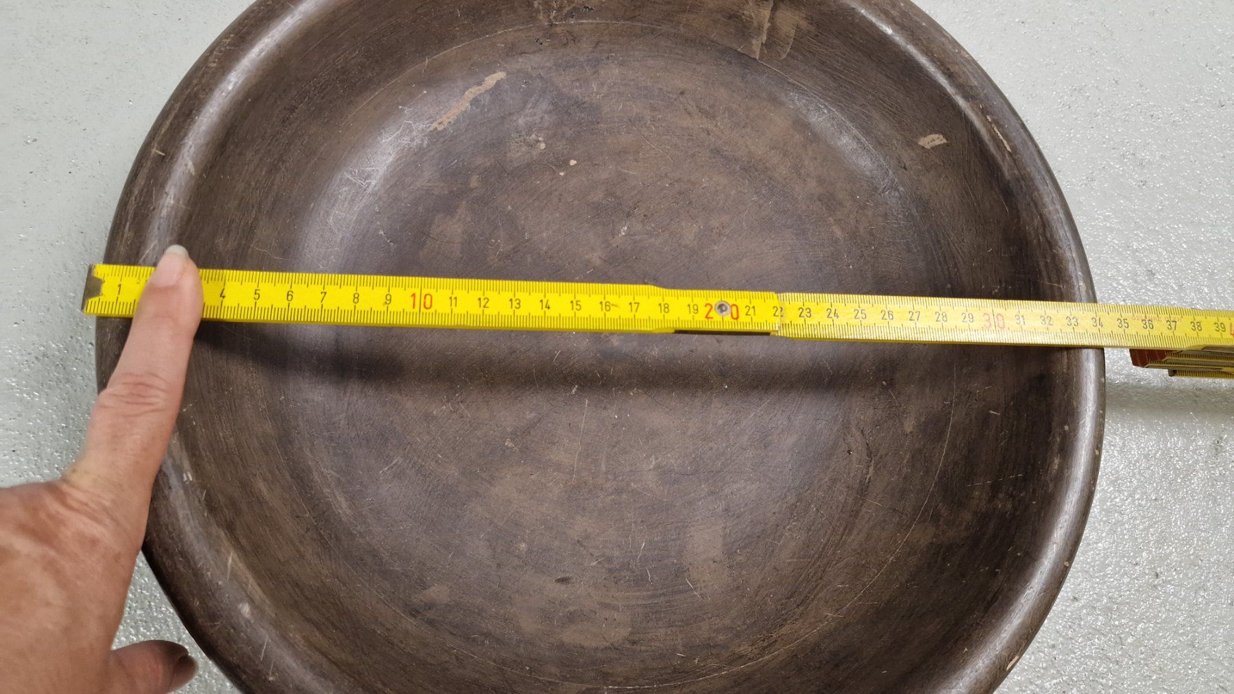 Interio Schalen: Holzschale, 34cm – Gebraucht aus Rütihof von tweedy123 2