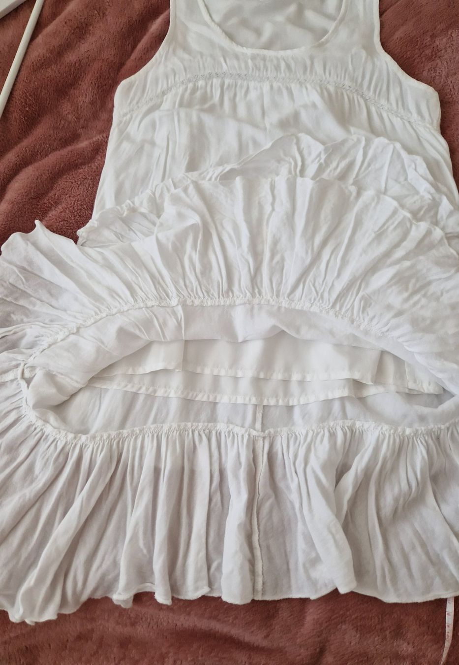 Vero Moda Kleider: Vero Moda Kleid Baumwolle Weiss Gr. M – Gebraucht aus Erlinsbach SO von ULIKH 3