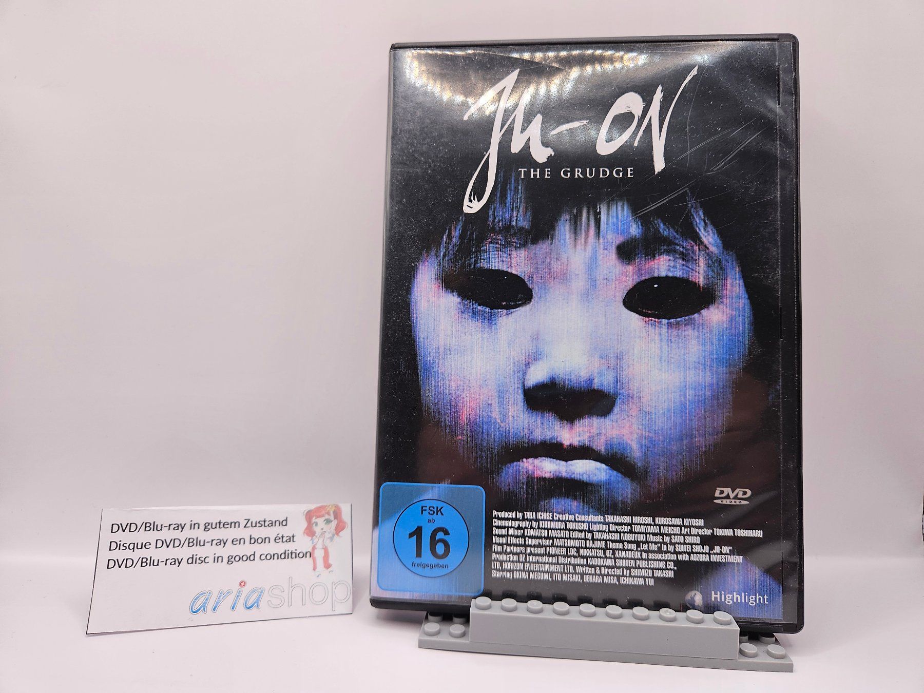 Tutti i DVDs: Ju-On The Grudge DE / JP DVD – Usato da Hauterive NE venduto da ariashopch