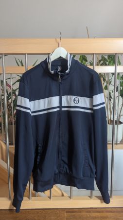 Sergio Tacchini Trainingsjacke Dunkelblau Grösse 2XL