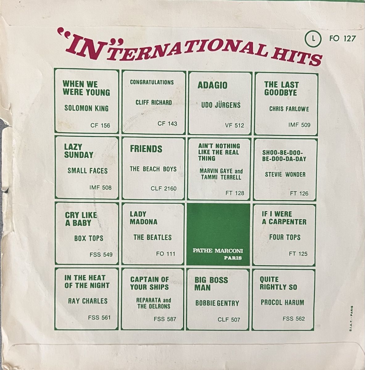 Schallplatten: THE BEATLES - HEY JUDE / REVOLUTION – Gebraucht aus Horw von Belowzero0 1