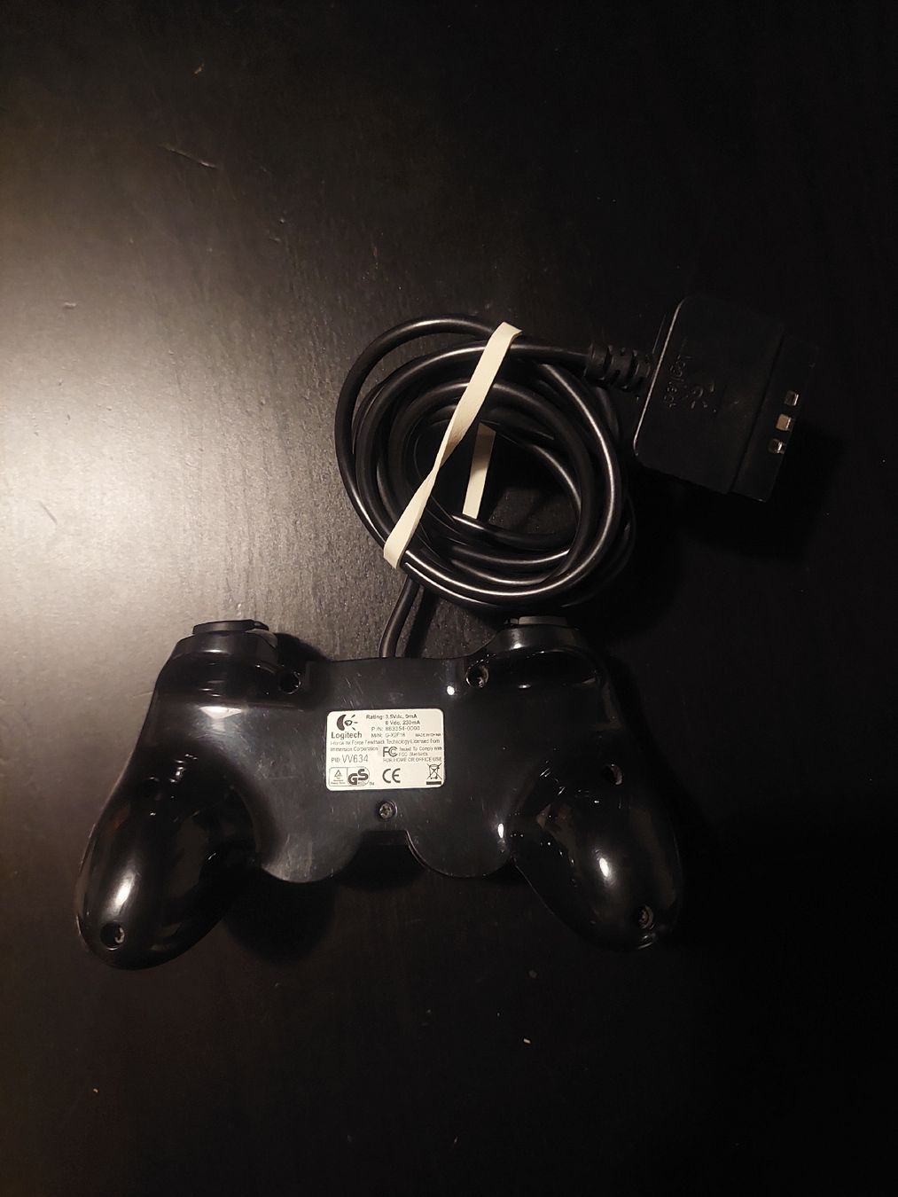 Logitech Controller: Playstation 2 - Manette Logitech WingMan Rumblepad – Usato da Martigny venduto da ValentinClosuit 2