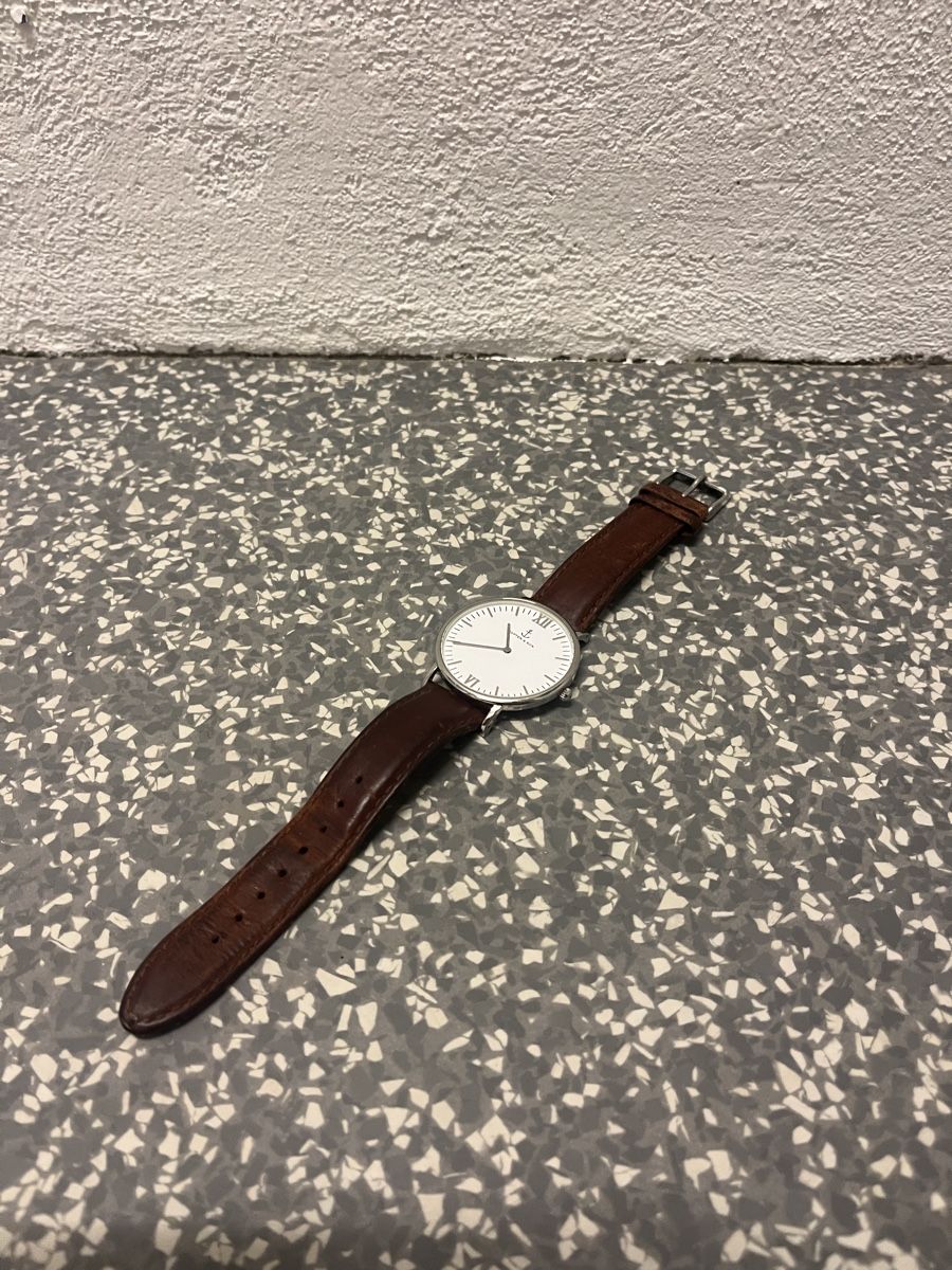 Kapten & Son Orologi: Kapten & Son Uhr braunes Leder – Usato da Zürich venduto da bretxo 1