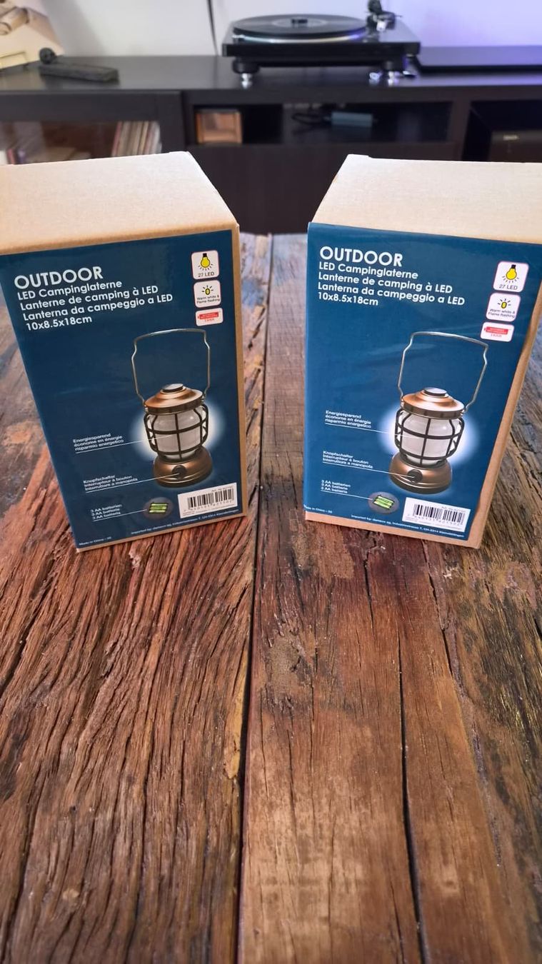 Lanterne: Laterne Led - Camping / Deko – Nuovo e nell'imballaggio originale da Jona venduto da Epimenides 2