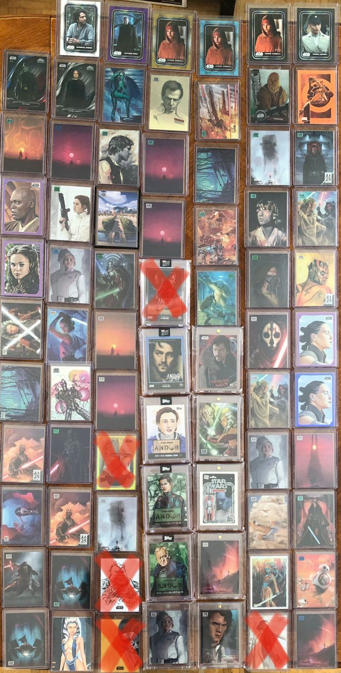 Topps Cartes à collectionner: Serialized cards catalogue Topps Star Wars Chrome Galaxy + – Neuf (Voir description) à Corsier GE par SWmoderncards