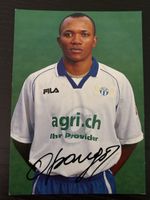 David Opango FCZ Unterschriebenes Autogramm 2004 Rarität (59