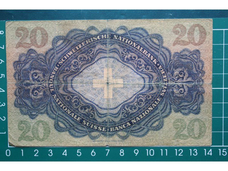 Billets de banque: henry pestalozzi 20 franken note 1939 – D'occasion à Laupen BE par Gufi57 1