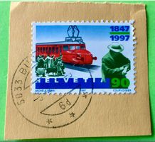 Nr.910  mit Stempelt Roter Pfeil Buchs(AG)  