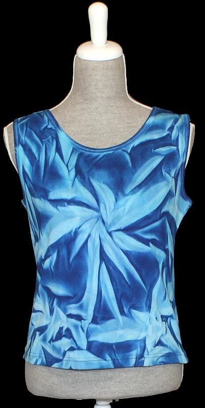Top: Batik Top Shirt aus 100% Baumwolle – Nuovo (secondo la descrizione) da Zürich venduto da Masala-Oase 1