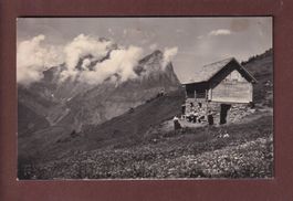 AEUGSTERHÜTTE mit Glärnisch - 1925 // Loch //