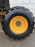 Original Räder zu Mecalac Bagger 12 MTX