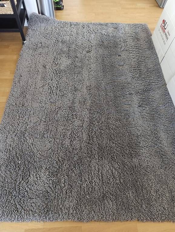 Teppiche: Kuschliger Hochflorteppich Teppich grau 200x300 – Gebraucht aus Meggen von frapar2007 1