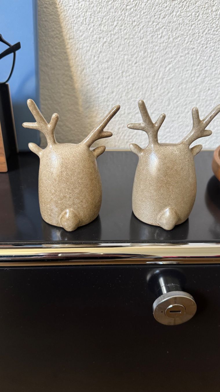 Tutte le decorazioni: DBKD Keramik Dekofiguren Hirschpaar – Usato da Riehen venduto da To120 2