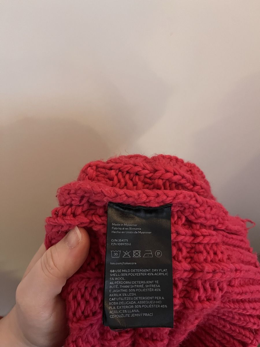 H&M Maglioni & Felpe: Kuscheliger Strickpullover in Pink Grösse S – Usato da Zürich venduto da Closetbesties 4