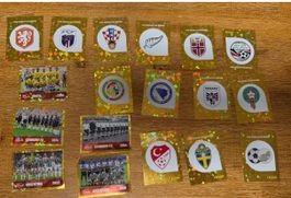 Panini Logos Gold verschiedene Länder EINZELPREIS