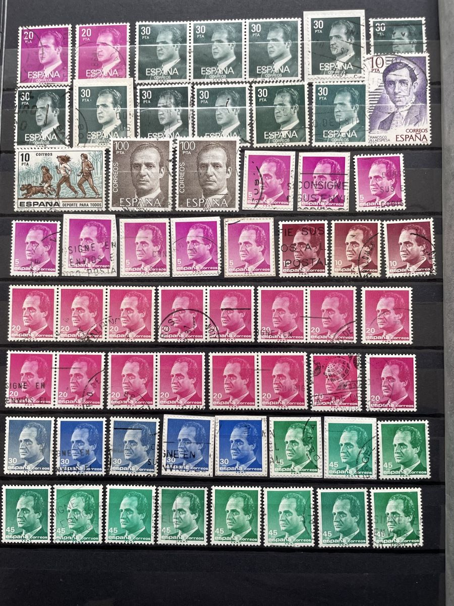 Alle Briefmarken: Spanien 6s – Gebraucht aus Cham von Diablo1232 3