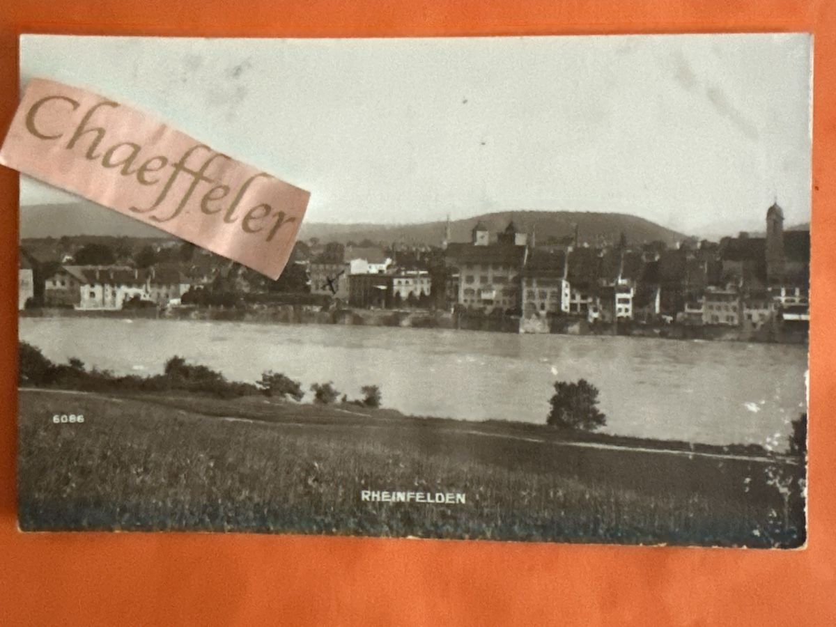 Ansichtskarten: Feldpost: Rheinfelden 1917 mit Militärstempel – Gebraucht aus Zürich von Chaeffeler