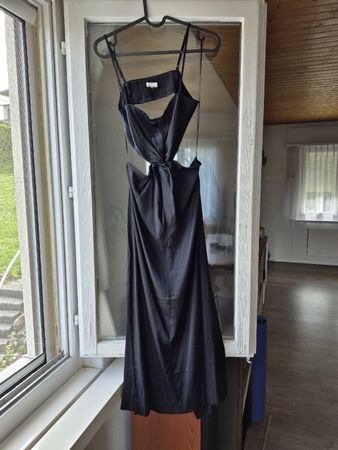 Cut out Sommerkleid, schwarz