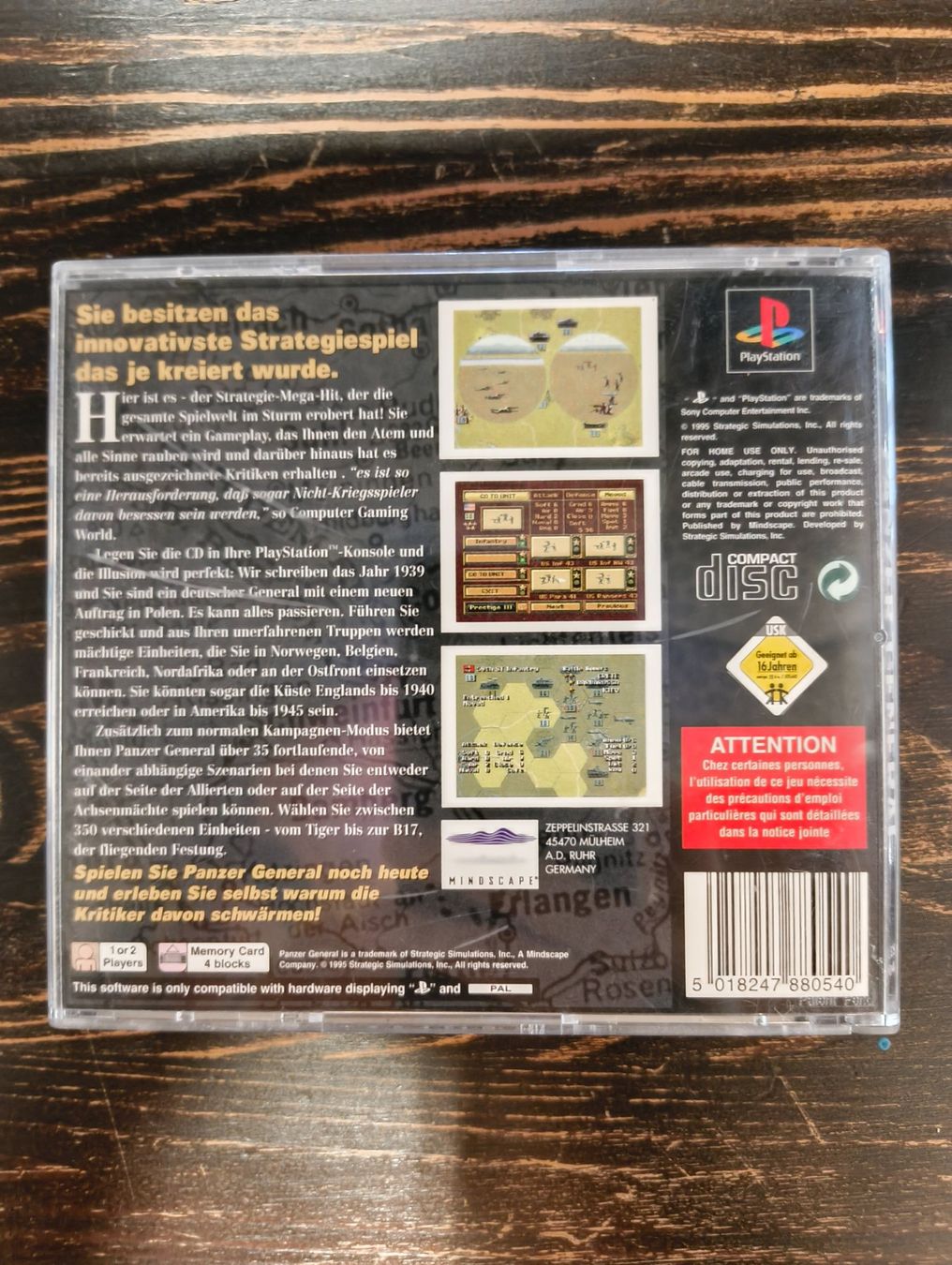 Sony Spiele: Panzer General Sony Playstation – Gebraucht aus Giubiasco von Ticinerd 1