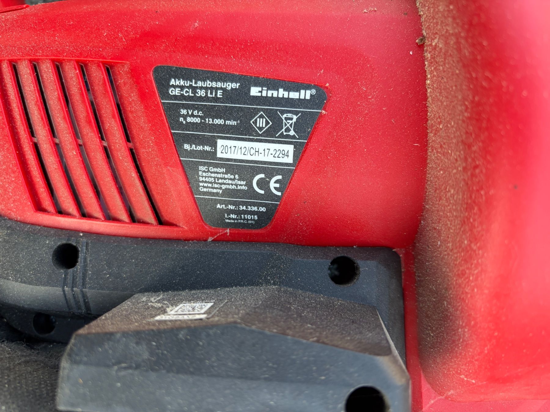 Einhell Soffiatori & Aspiratori per foglie: Akku Laubsauger Einhell – Usato da Oensingen venduto da Baustralien 1