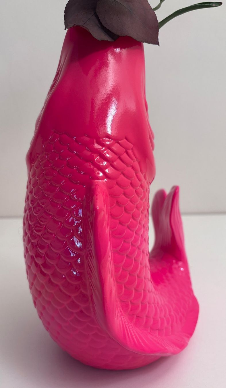 Vasi & Recipienti: Fischvase/Objekt in Keramik Pink – Nuovo (secondo la descrizione) da Chur venduto da elifornico 4