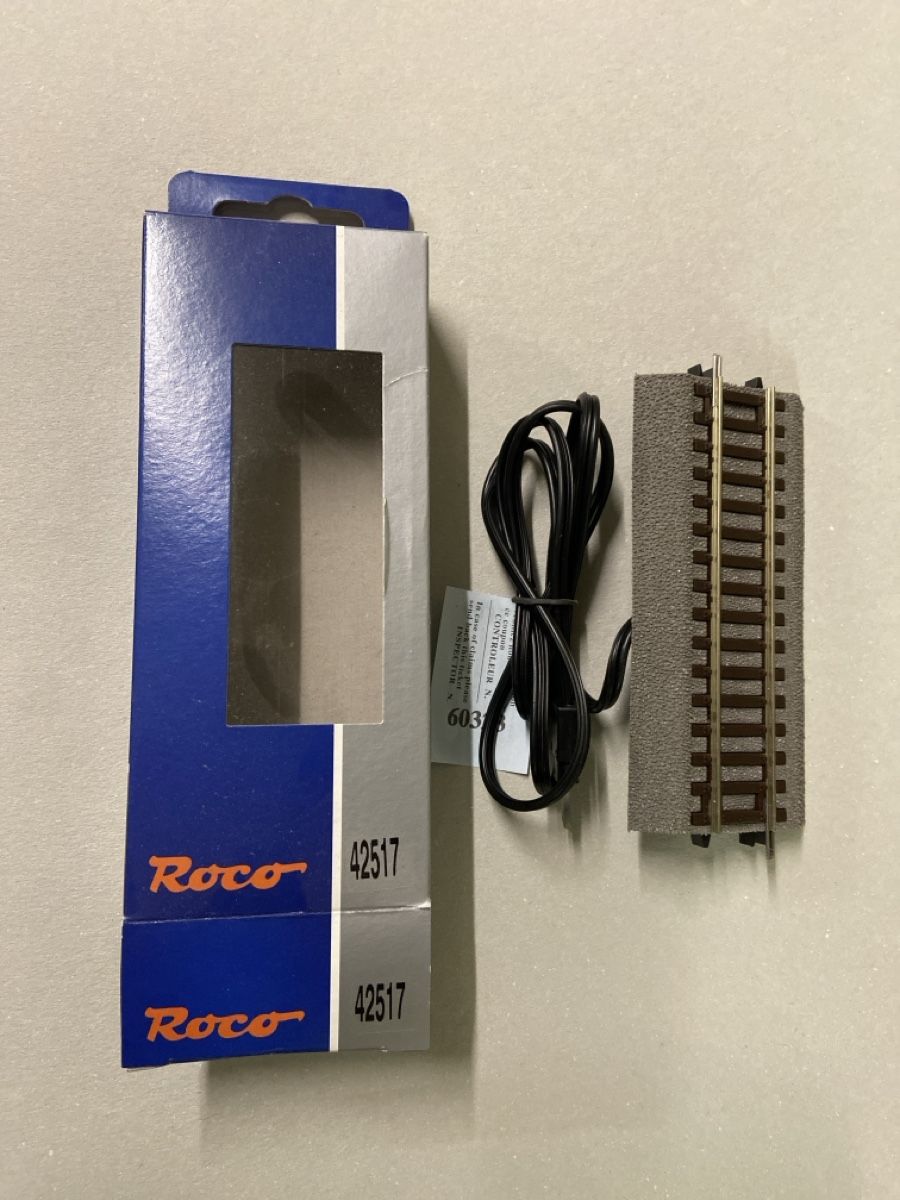 Roco Modellini di ferrovie: Roco 42517 Digital-Anschlussgleis 115mm – Nuovo e nell'imballaggio originale da Schlosswil venduto da Muesli75