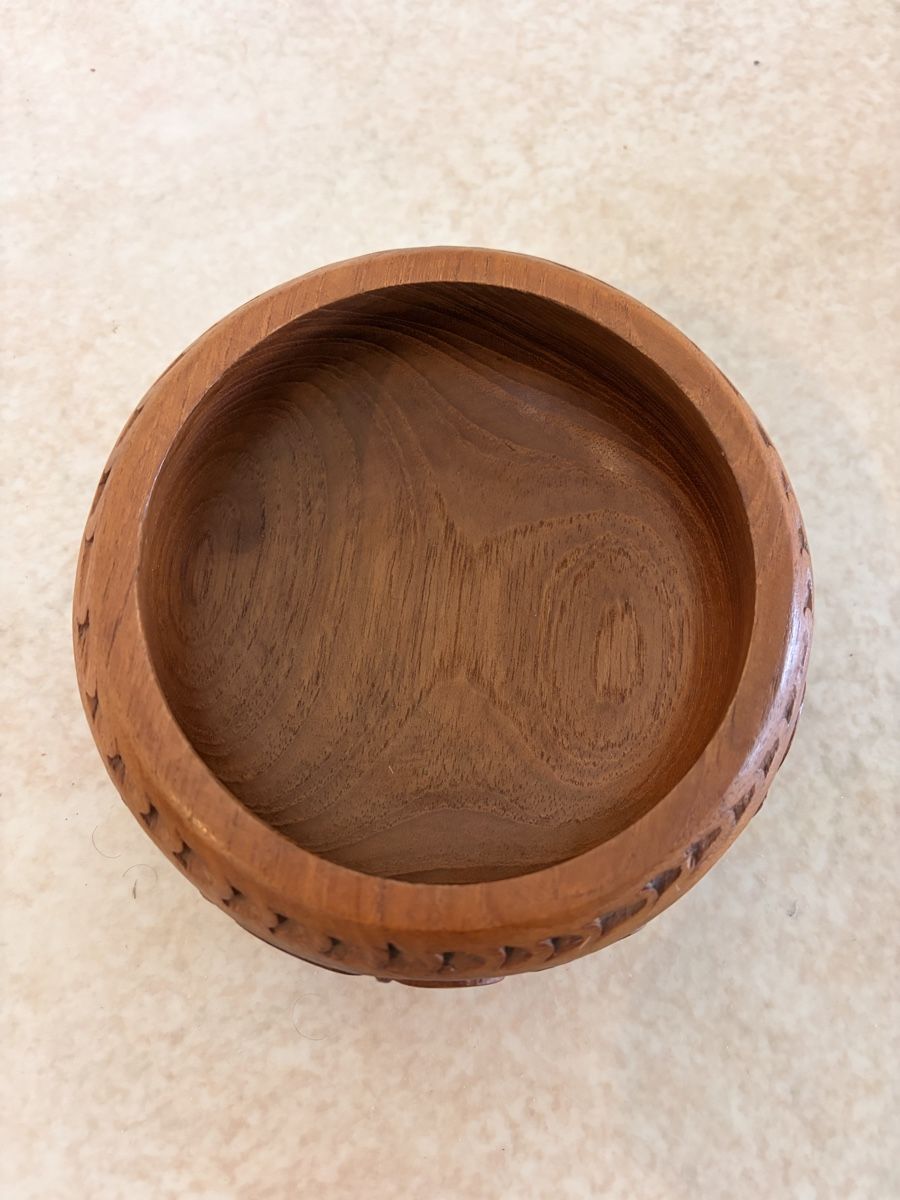 Ciotole: Set aus geschnitzten Holzschalen – Usato da Kölliken venduto da Sabay2012 8