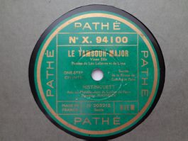 Disque 78 tours Pathé aiguille de Mistinguett - X.94100