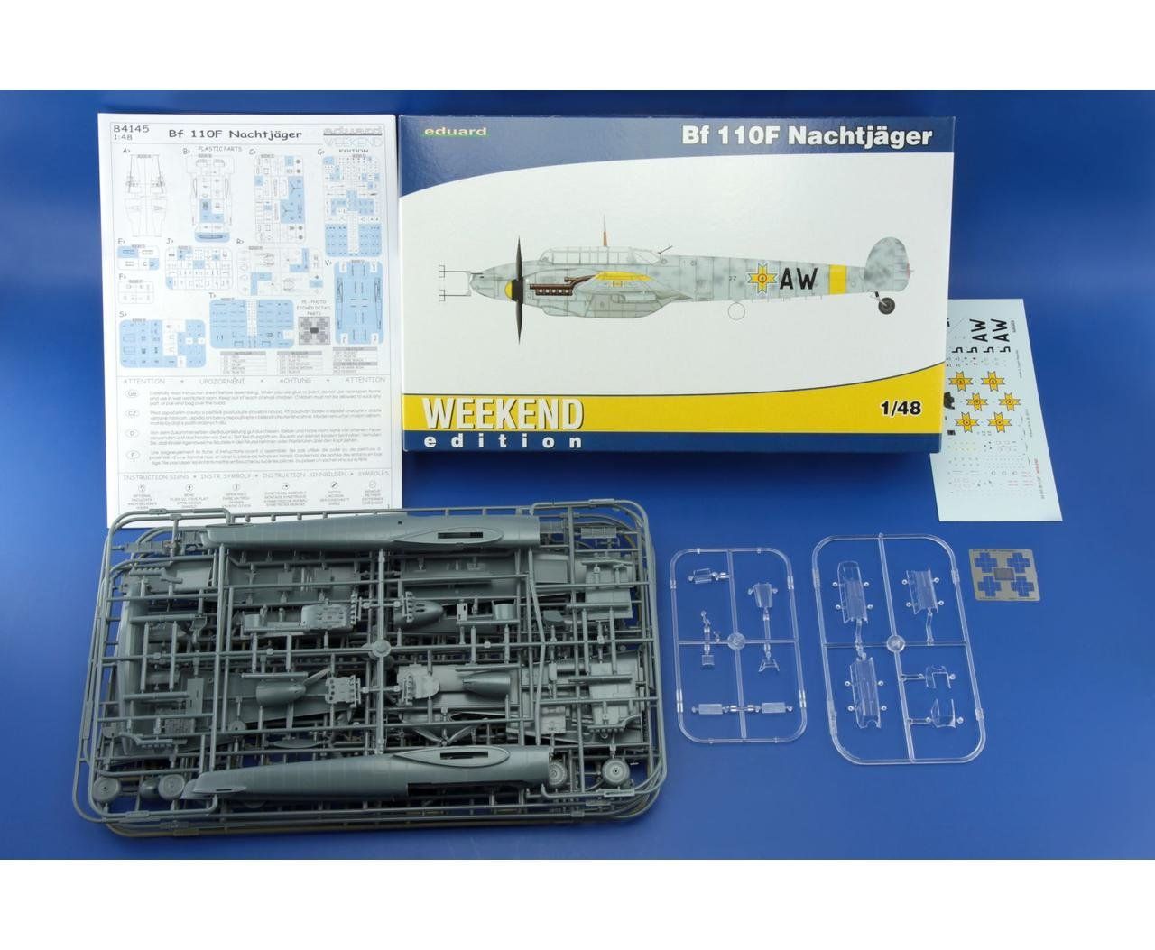 Kit di modellismo & Modellini statici: Messerschmitt Bf 110 F 1/48 – Nuovo e nell'imballaggio originale da Bözen venduto da jackieoh 1