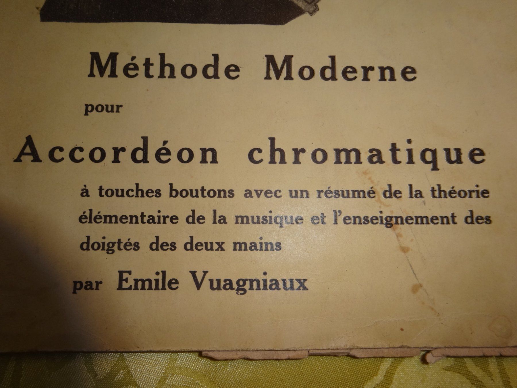 Instruments de musique: Méthode pour l'accordéon chromatique – D'occasion à Biel/Bienne par milamila02 2