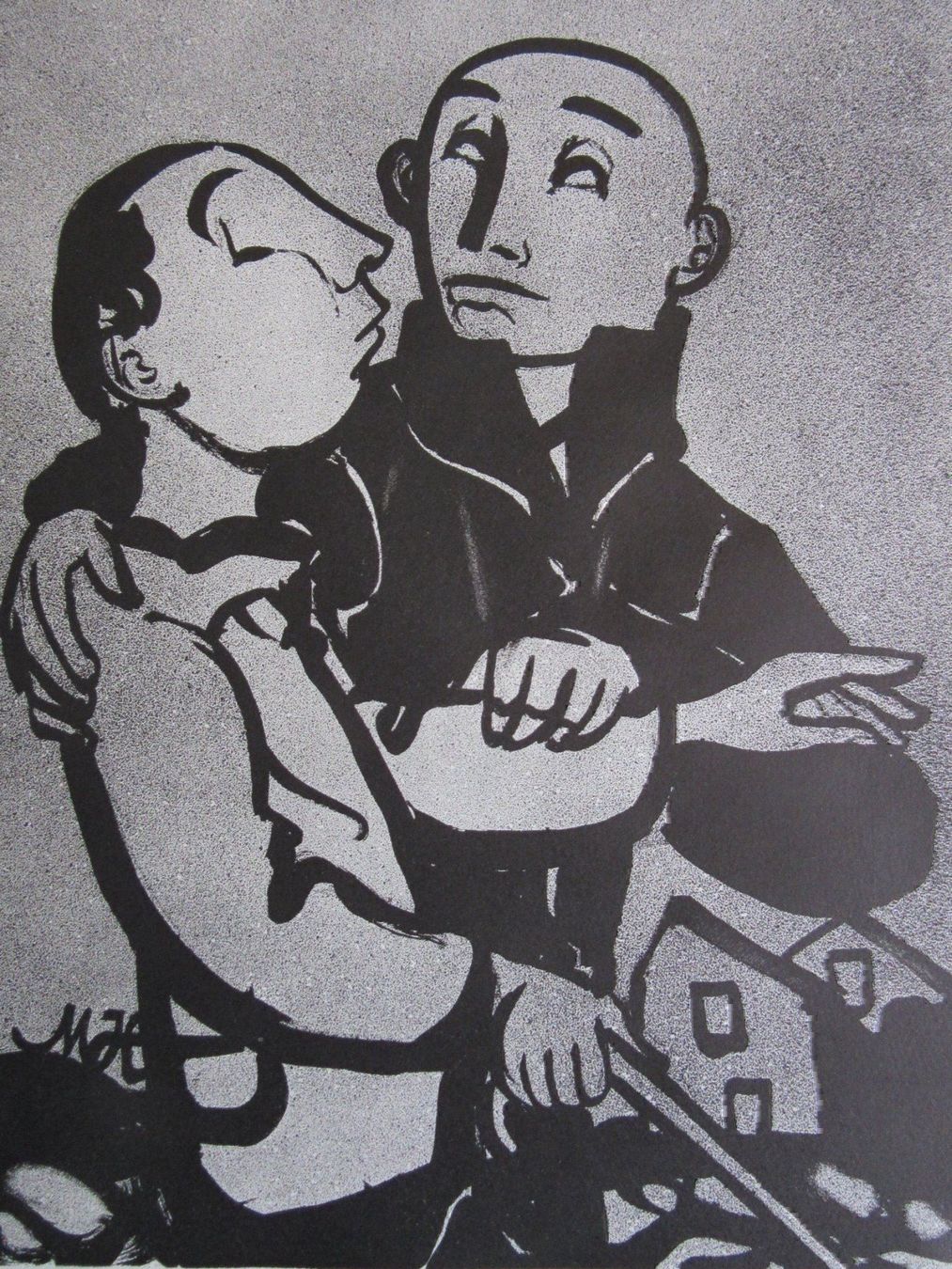 Grafica & Litografie: MAX HUNZIKER  LITHOGRAPHIE SIGNIERT – Nuovo (secondo la descrizione) da Gersau venduto da grafik-kunst 1