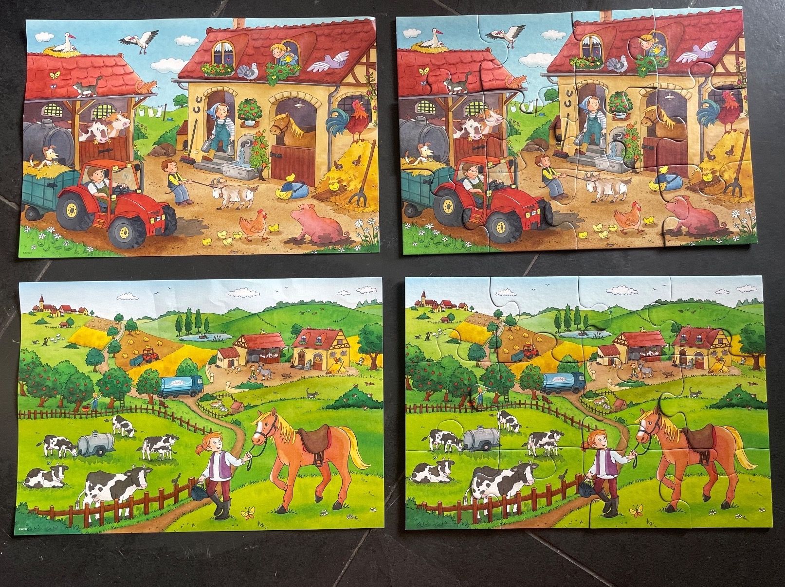 Ravensburger Puzzle: Ravensburger Puzzle Bauernhof – Nuovo (secondo la descrizione) da Pieterlen venduto da sheriff111 2