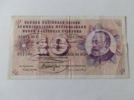 10-Franken-Note 1953