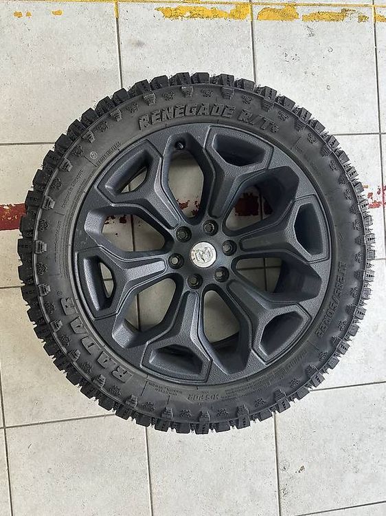 original räder mit neuwertigen reifen 22