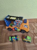 Vtech Spielzeug Müllwagen mit 2 Autos guter Zustand