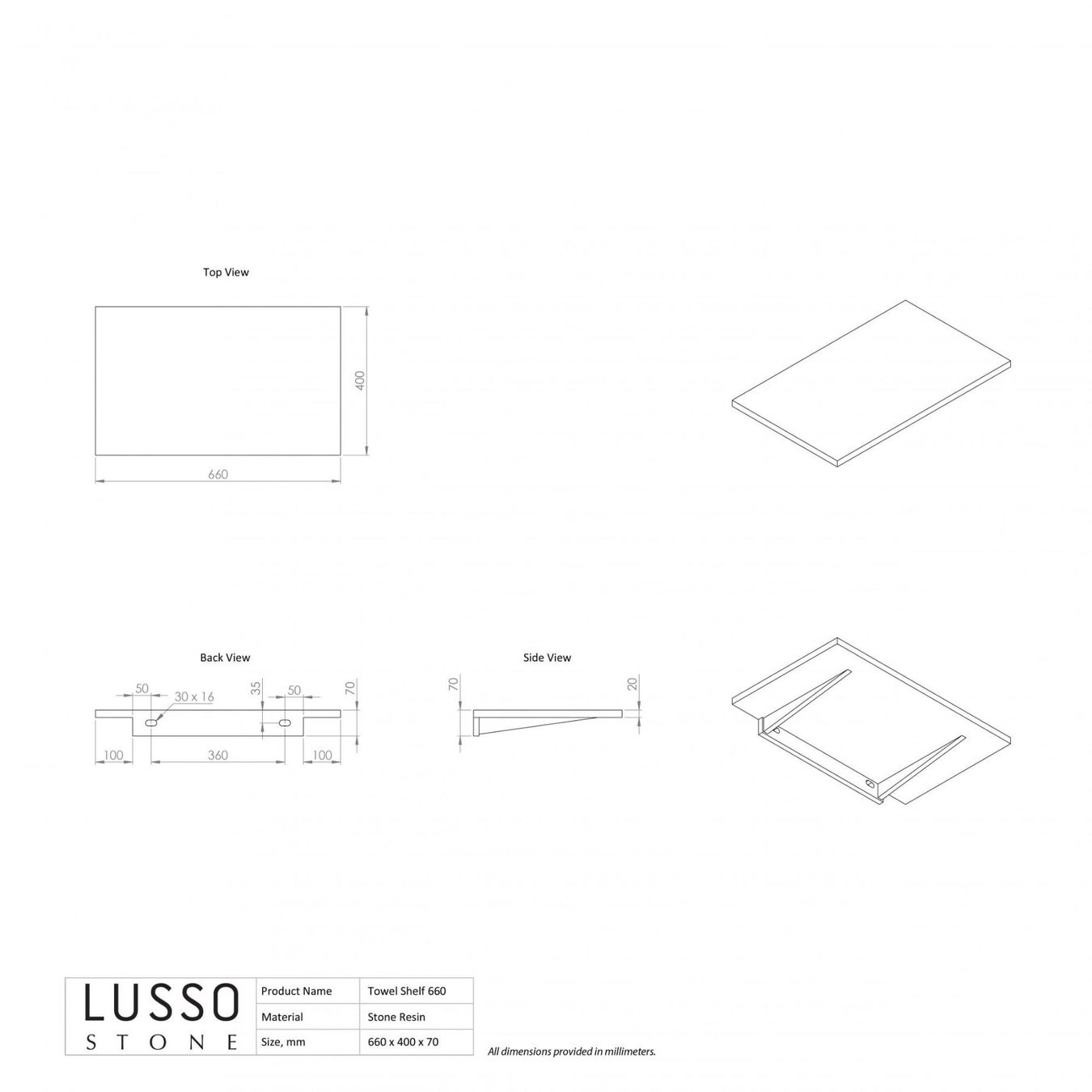 Scaffali: Wand-Regal / Wall Shelf, weiss / white, 66cm – Nuovo e nell'imballaggio originale da Baar venduto da mik_8qsm 2