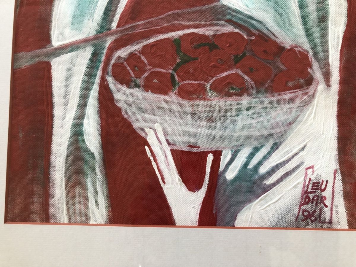 Dipinti: The Temptation - Acryl, canvas, Prague 1996 – Usato da Arlesheim venduto da Men_l77g 2